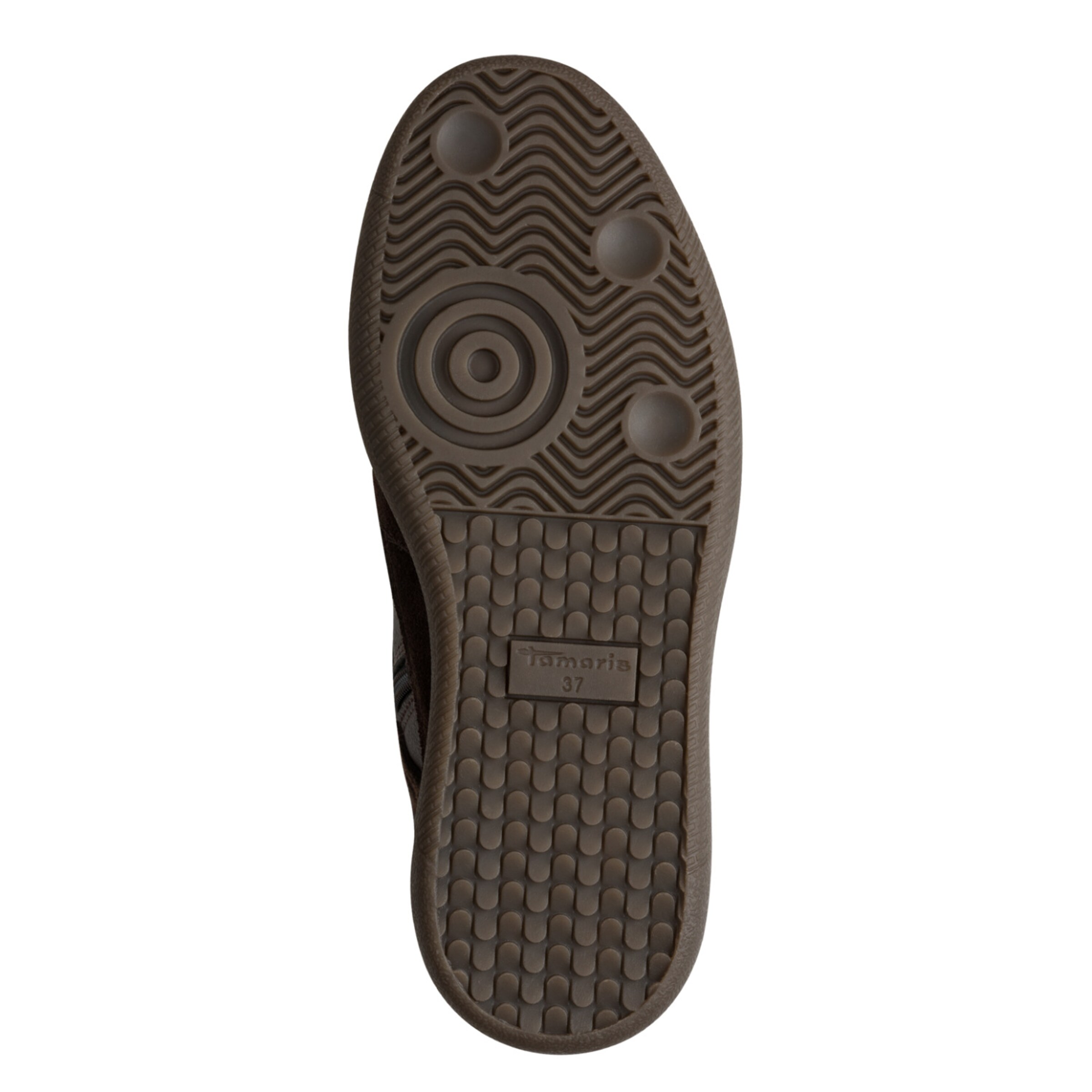 Tamaris - Sapatilhas altas em castanho