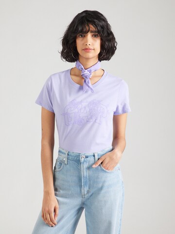 GAP - Camiseta 'CLSC' en lila: frente