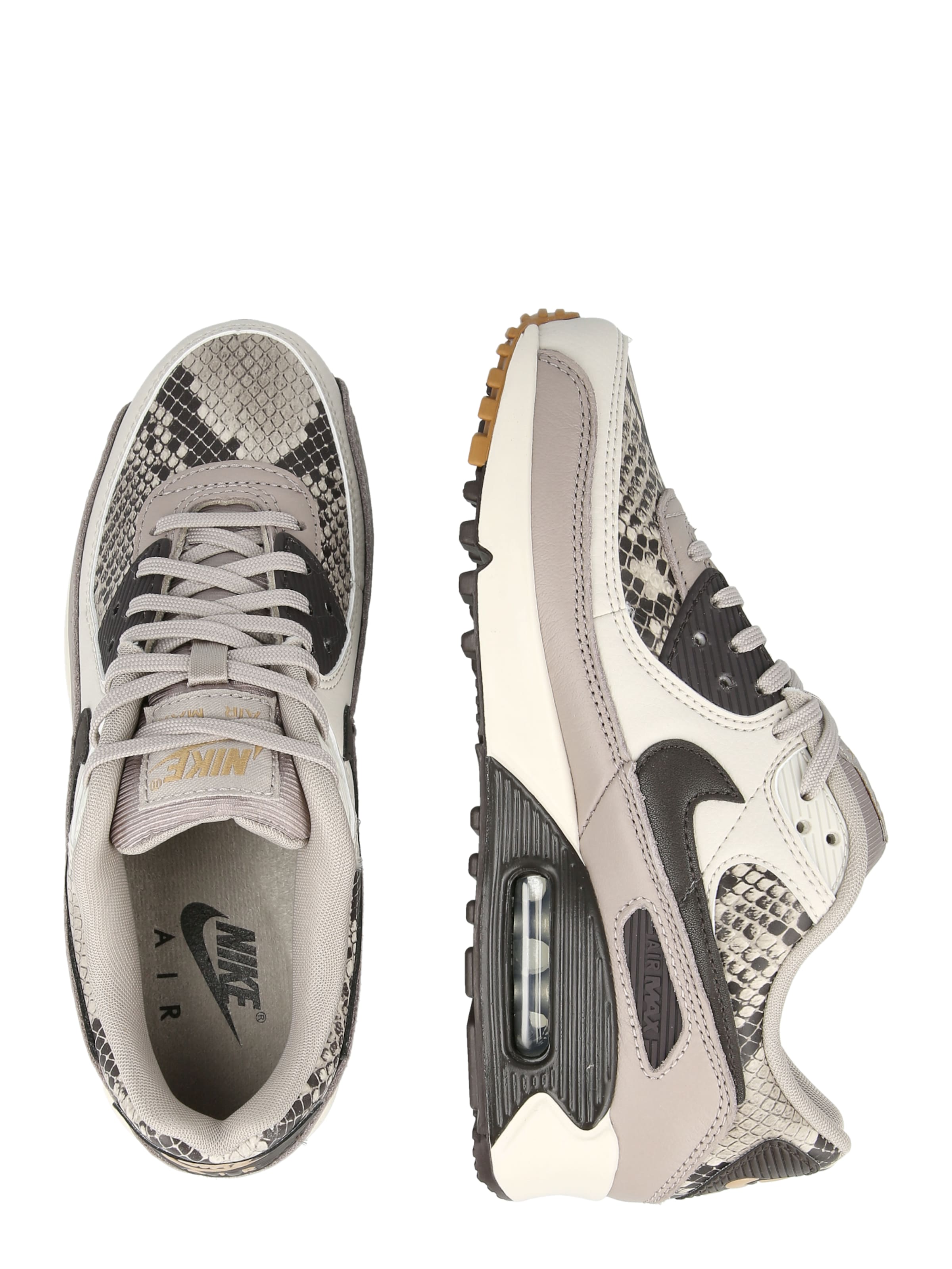 Nike Sportswear Trampki niskie 'AIR MAX 90' w kolorze beżowy