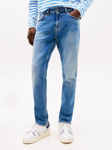 Coupe slim Jean 'Austin' Tommy Jeans en bleu : devant