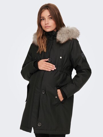 Only Maternity Winter Parka 'Iris' in Black