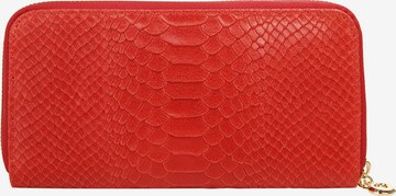 Porte-monnaies Cluty en rouge : devant