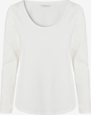 TATUUM - Camiseta en blanco: frente