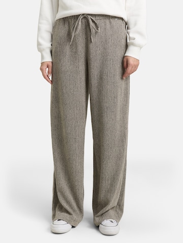 TOM TAILOR Loose fit Pants in Beige: front