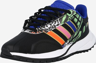 ADIDAS ORIGINALS Sneakers laag 'Valerance' in de kleur Donkerblauw / Lichtgroen / Sinaasappel / Zwart / Wit, Productweergave