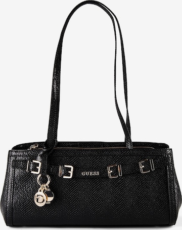 GUESS Schultertasche 'Dovie' in Schwarz: Vorderseite