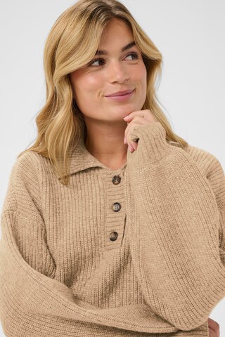 SAINT TROPEZ Sweater 'Ottoline' in Beige