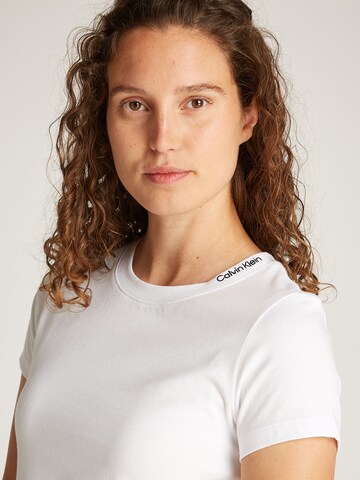 Maglietta 'ELASTIC T' di Calvin Klein Jeans in bianco