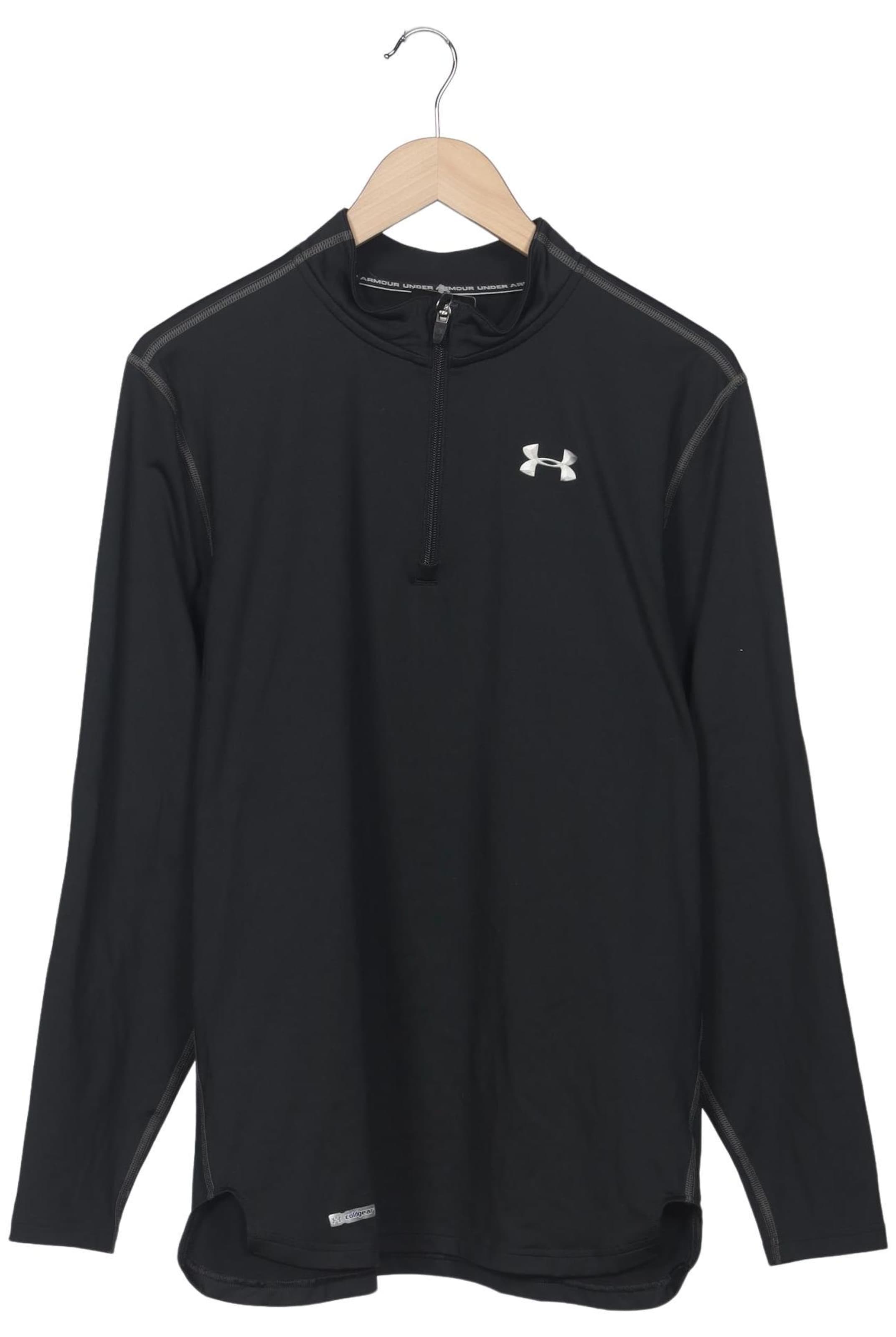 UNDER ARMOUR Sweater XL in Schwarz: Vorderseite