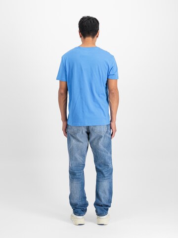 ALPHA INDUSTRIES - Camiseta en azul