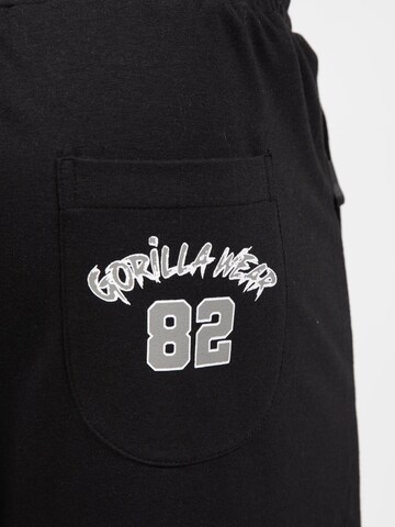 regular Pantaloni 'Wilton' di Gorilla Wear in nero