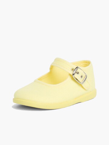 Ballerines Pisamonas en jaune : devant