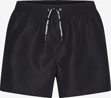 Karl Lagerfeld Board Shorts in Black: front