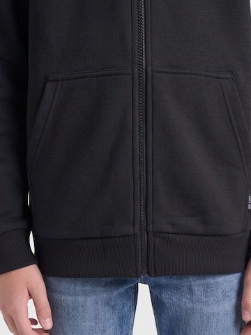 Only & Sons Junior Zip-Up Hoodie 'CERES' in Black