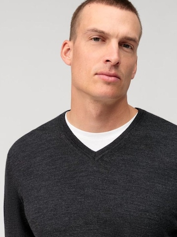 OLYMP Shirt in Grijs: voorkant