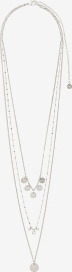 Pilgrim Necklace 'Carol' in Silver / Transparent, Item view