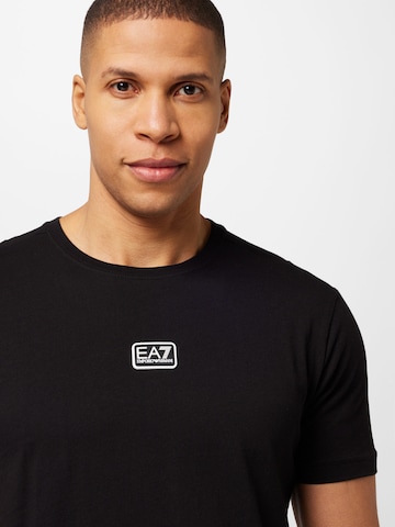 EA7 Emporio Armani - Camiseta en negro