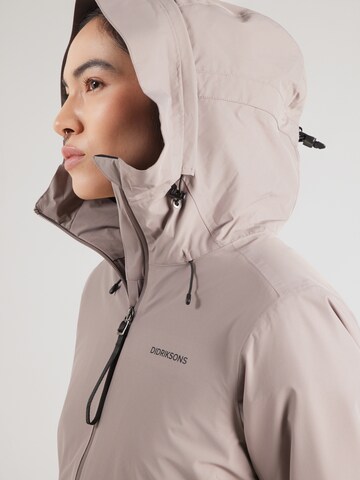 Manteau outdoor 'NADJA' Didriksons en marron