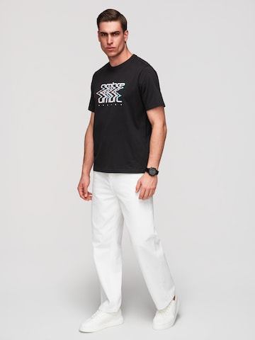Ombre Shirt in Zwart
