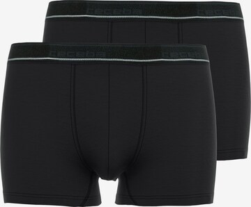 Boxers CECEBA en noir : devant