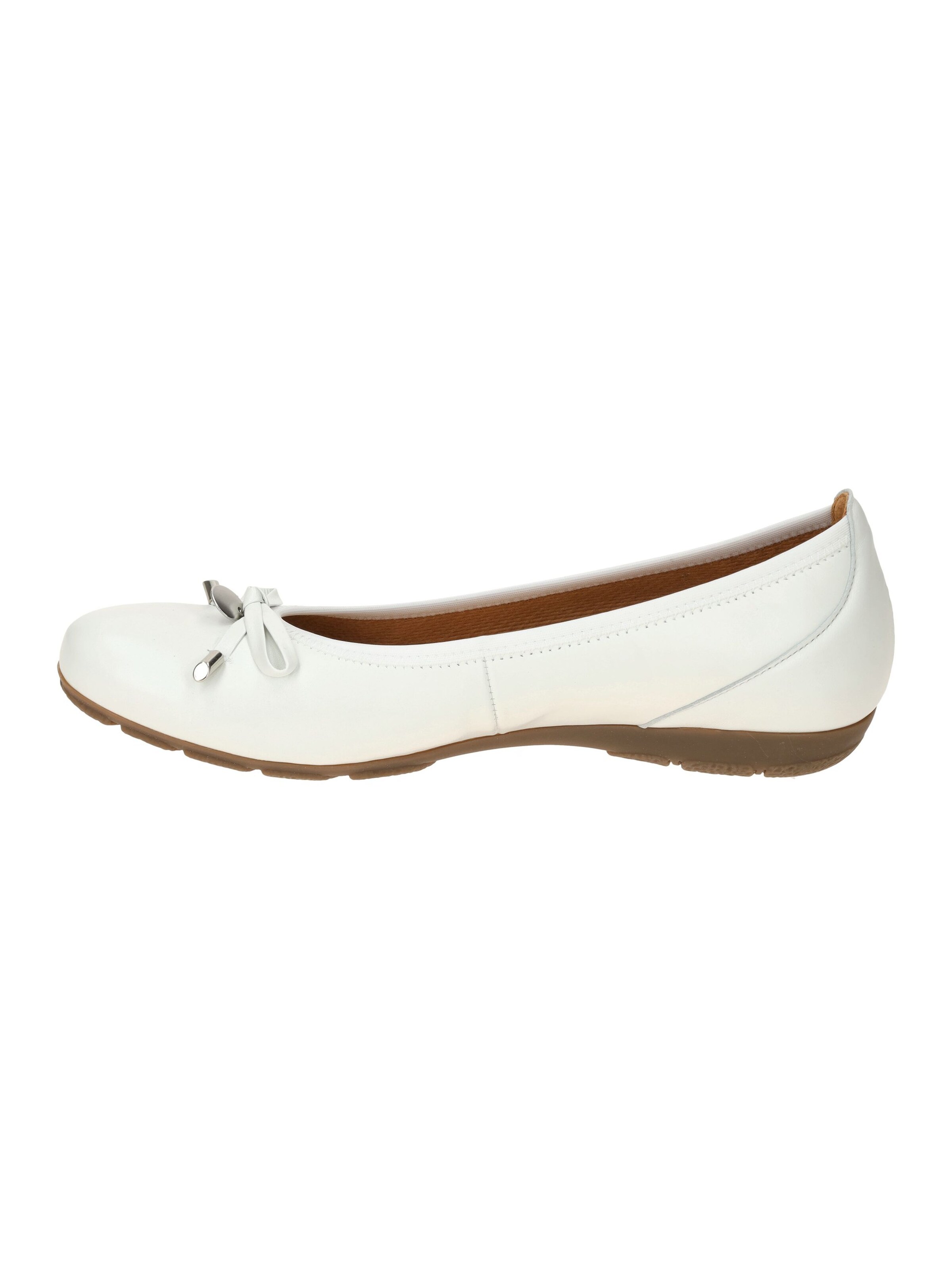 GABOR Ballet Flats in White