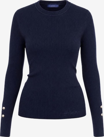 Pullover 'LS CN ELLIE SWTR W6YR09 Z0948' di GUESS in blu: frontale
