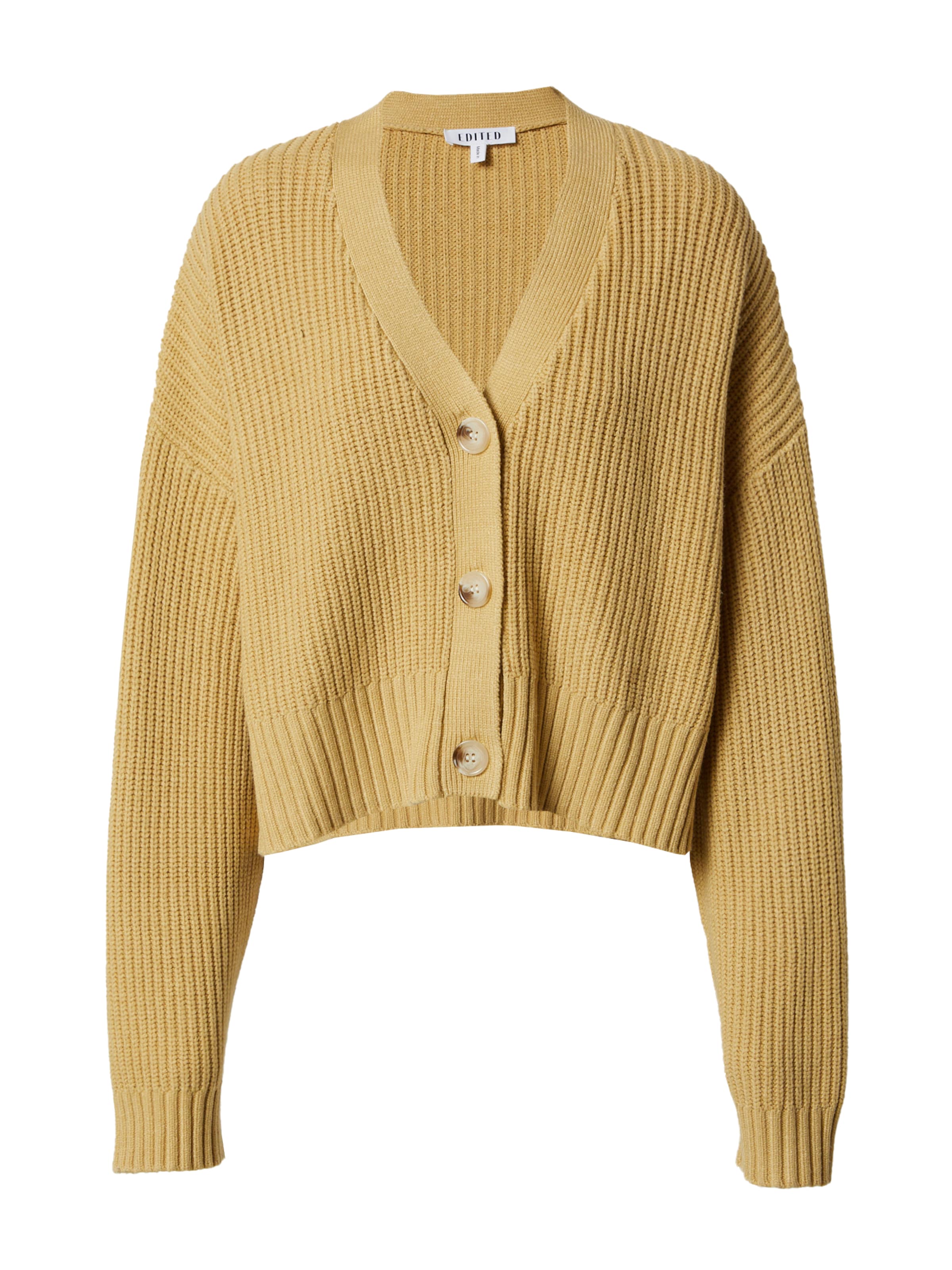 brūns EDITED Adīta jaka 'Zarifa': no priekšpuses