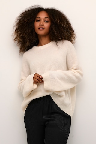 KAREN BY SIMONSEN Pullover 'Deni' i beige: forside