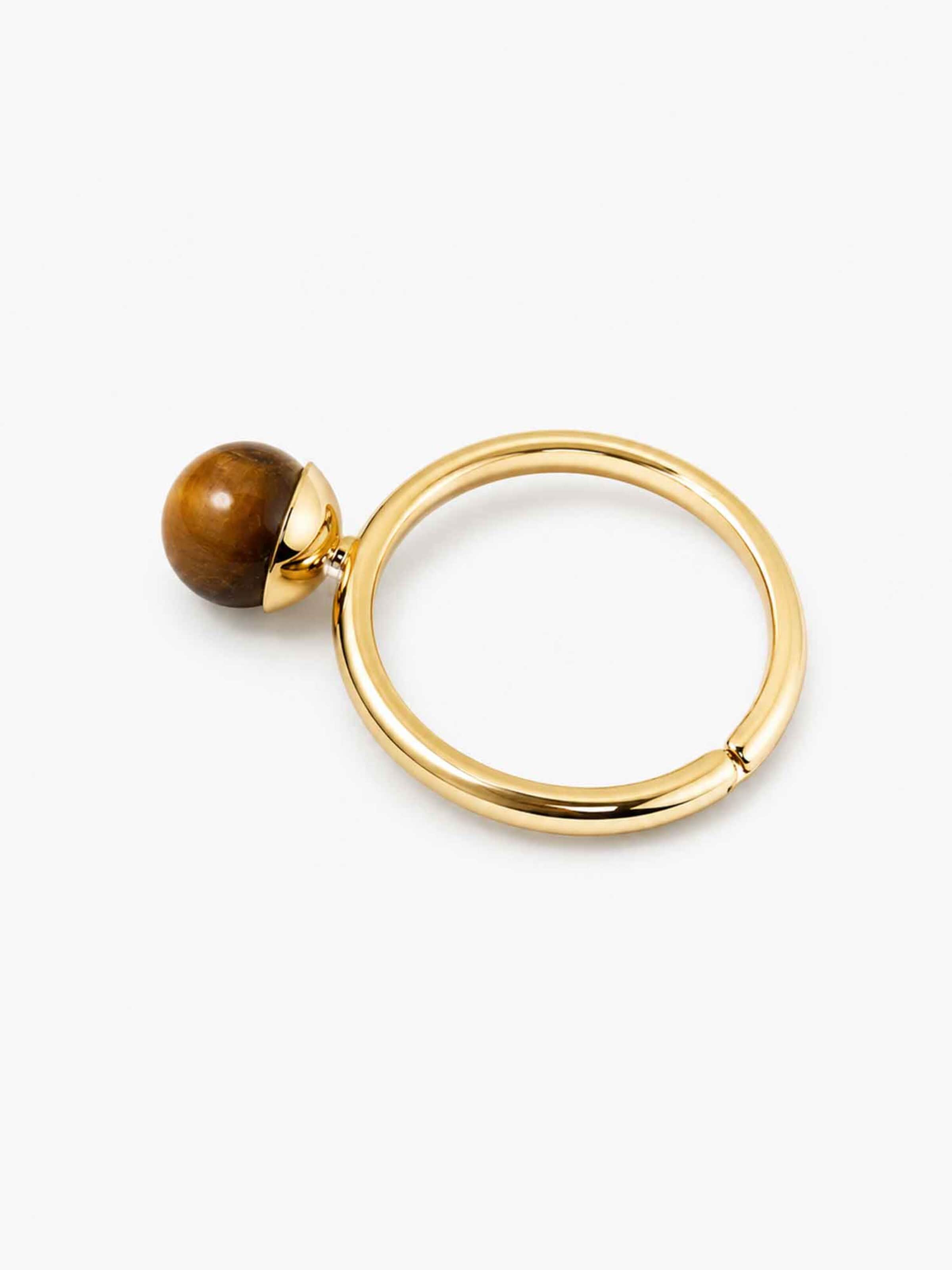 RteRmePrsten 'Reine Ring Tiger’s eye' - zlatna boja
