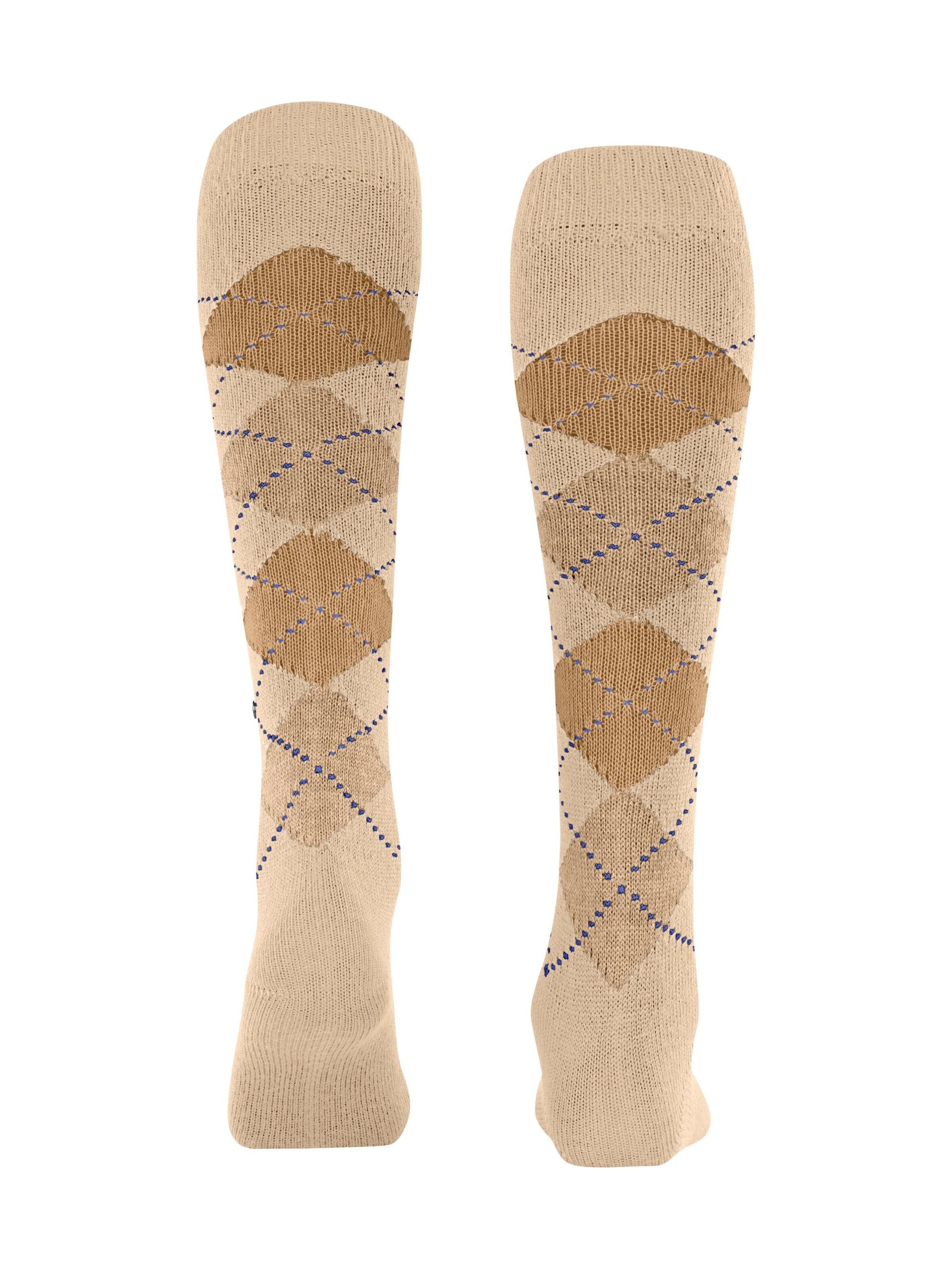 BURLINGTON Overknee Strümpfe 'Whitby'‌ in Beige