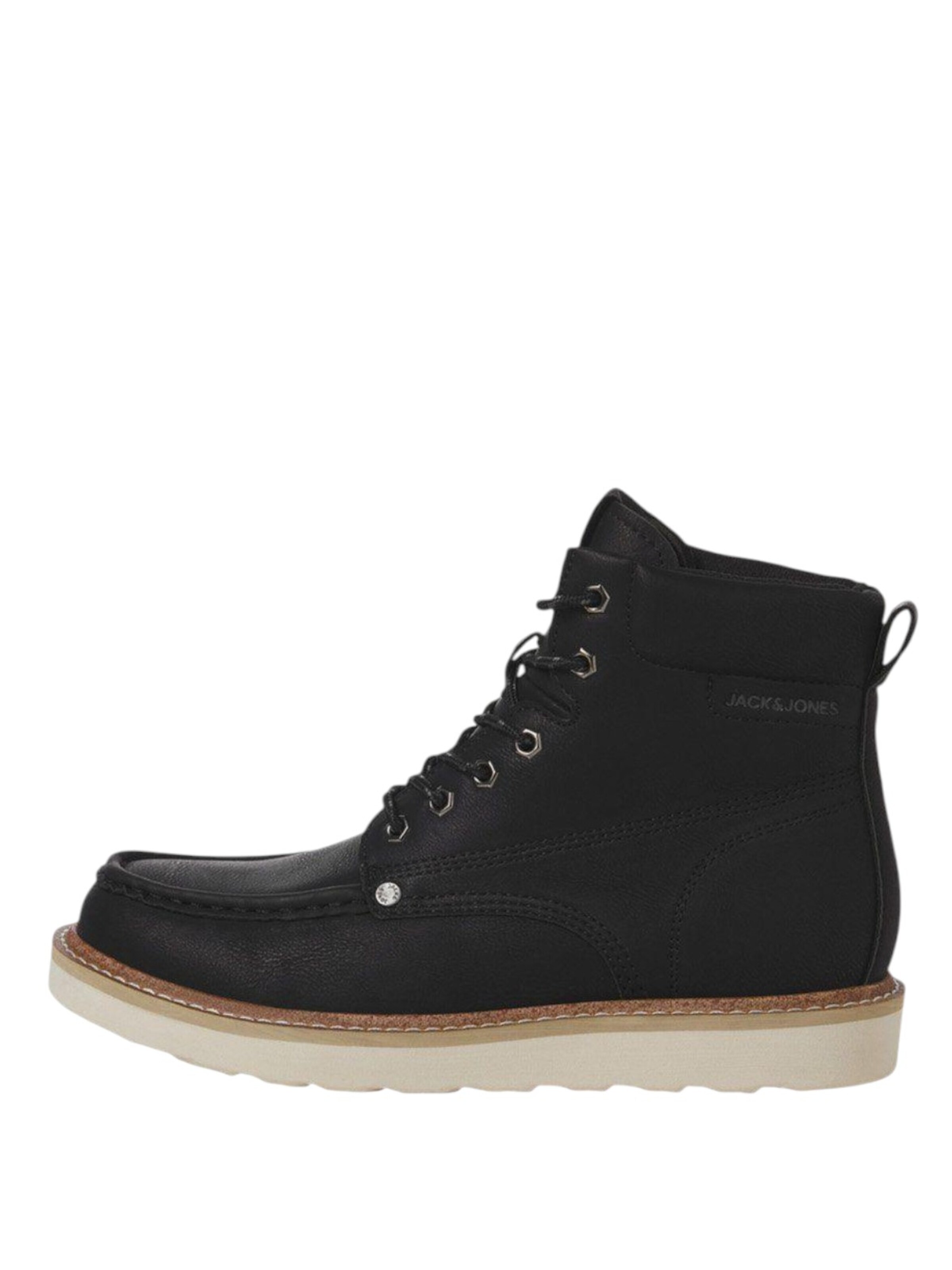 Jacks & Jones Boots in Grey: front