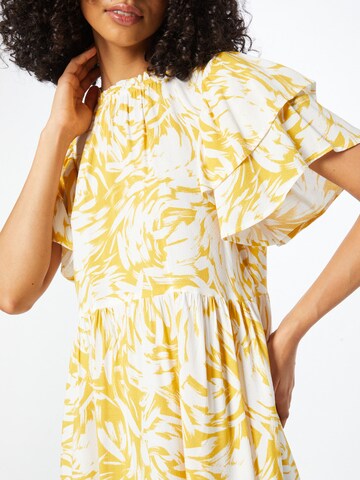 Robe-chemise 'ANI BEA' VERO MODA en jaune