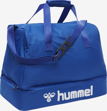 Hummel Sporttas in Blauw: voorkant