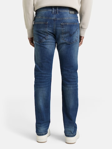Regular Jean 'Aedan' TOM TAILOR DENIM en bleu