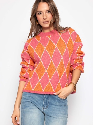 SASSYCLASSY Oversized sweater in Orange
