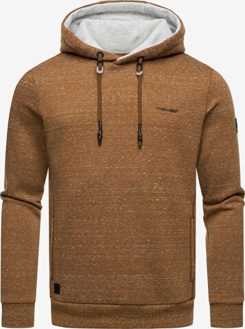 Ragwear Sweatshirt 'Verdon' in Brown: front