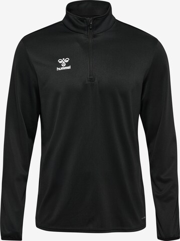 Hummel Athletic Sweatshirt in Black: front