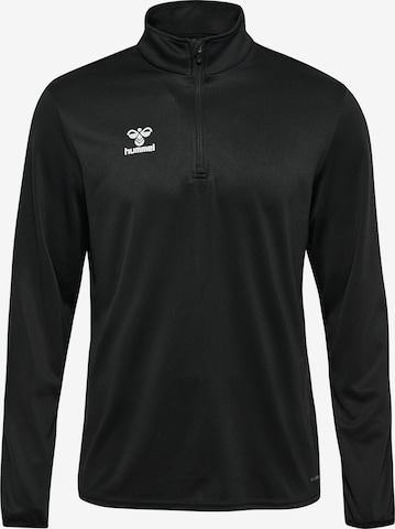 Hummel Athletic Sweatshirt in Black: front