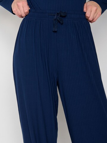 GREENBOMB Loosefit Broek in Blauw
