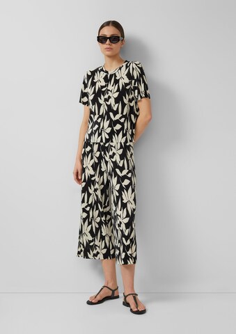 Wide Leg Pantalon s.Oliver en noir