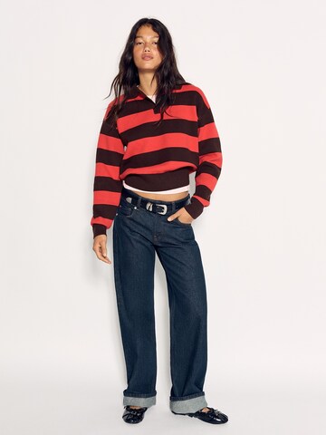 Bershka Sweater in Brown: front