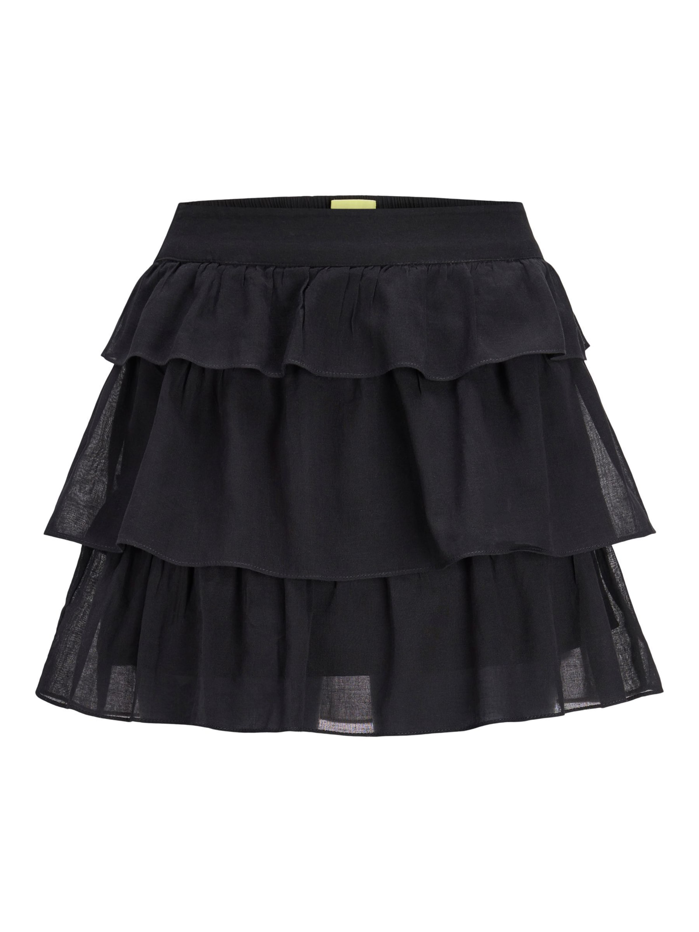 JJXX - Falda 'JXTate' en negro: frente