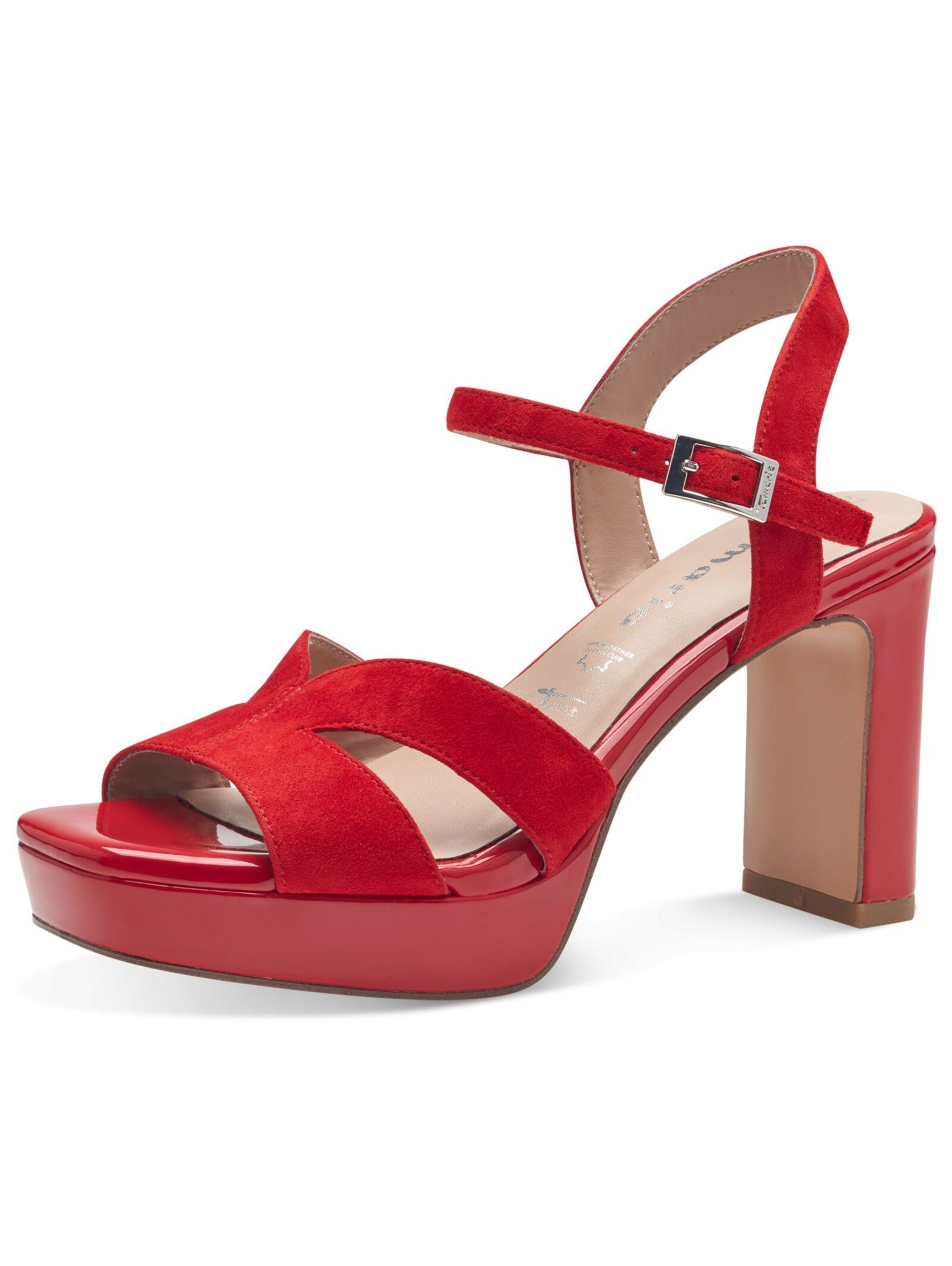 Tamaris Sandal in Red: front