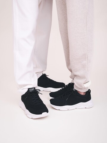 nae Vegan Shoes Tenisky 'Dan' – černá
