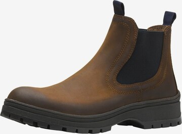 BADURA Boots in Brown: front