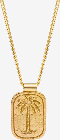 Haze&Glory Necklace 'Coconut Society' in Gold: front