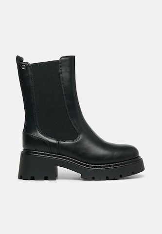 s.Oliver Chelsea boots in Zwart