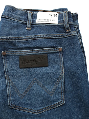 WRANGLER Regular Jeans 'Light & Supersoft Greensboro Hare' in Blauw