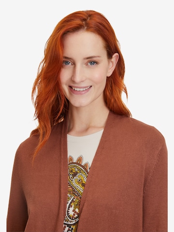 Betty Barclay Knit Cardigan in Brown