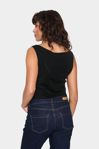 SAINT TROPEZ Top 'GarimaSZ' in Zwart